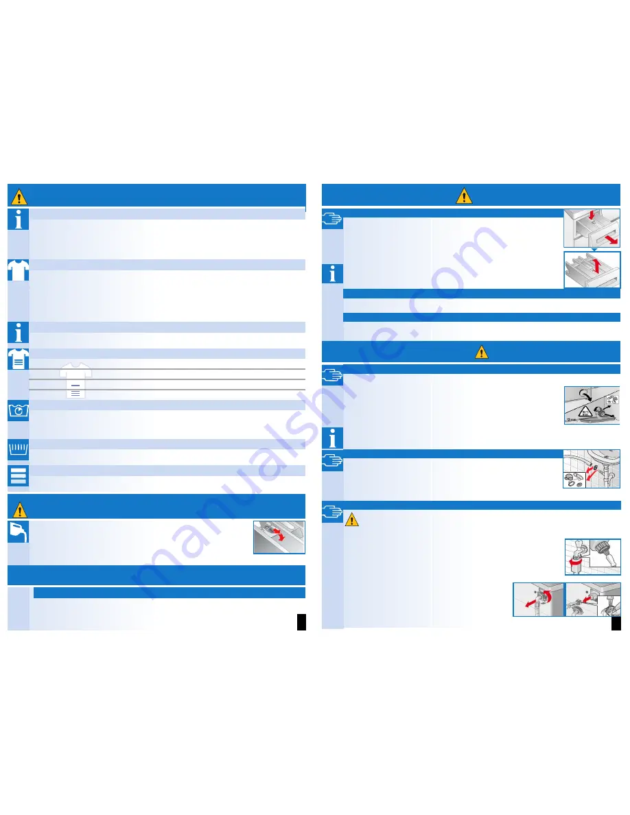 Siemens WM10B260IL Operating Instructions Manual Download Page 7