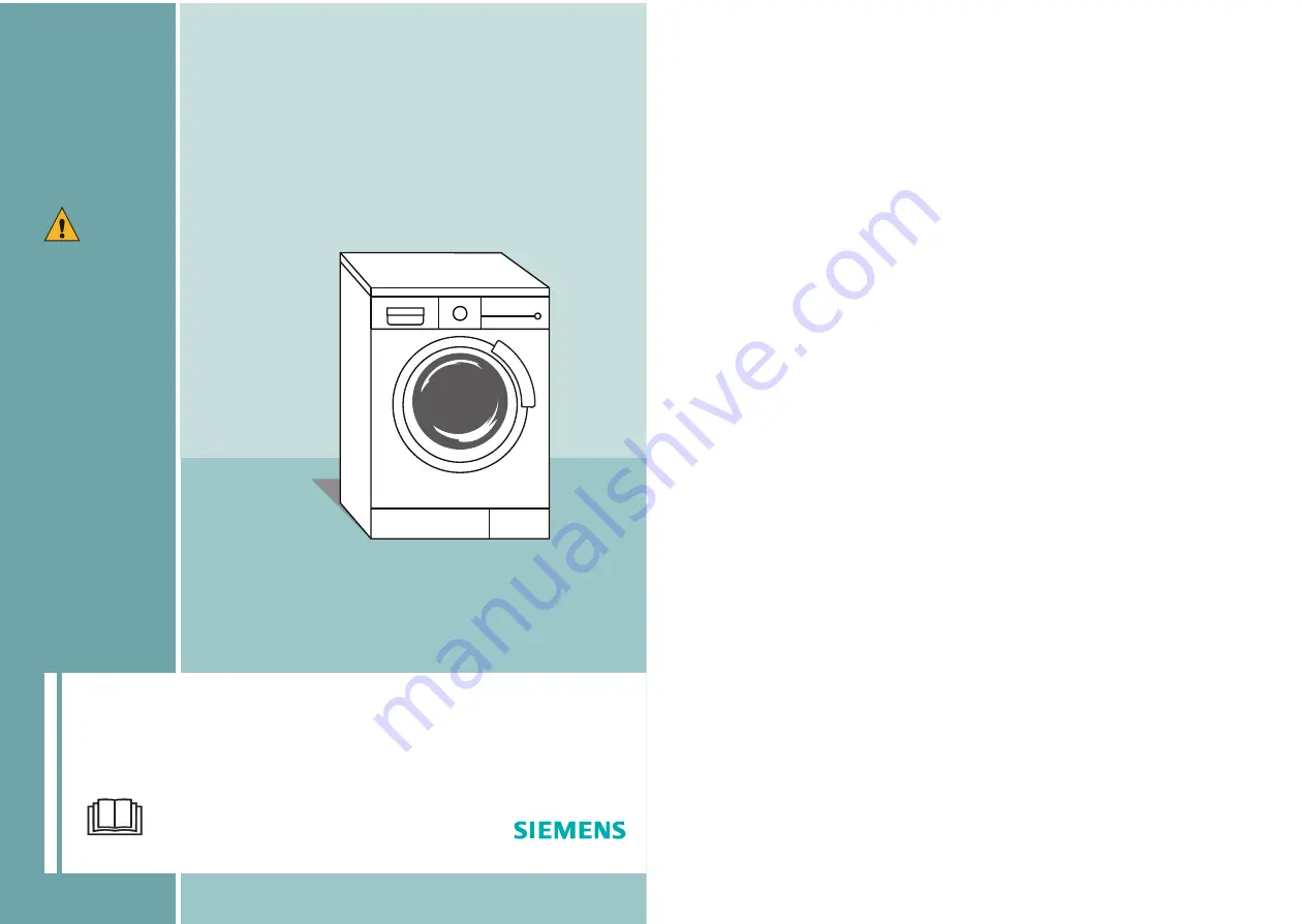 Siemens WM14S795ME Instruction Manual Download Page 10