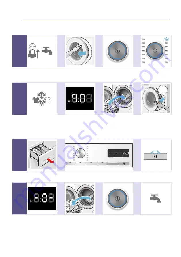 Siemens WM14W460HK Скачать руководство пользователя страница 8