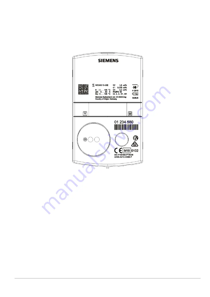 Siemens WSx6 Series Operating And Installation Instructions Download Page 1