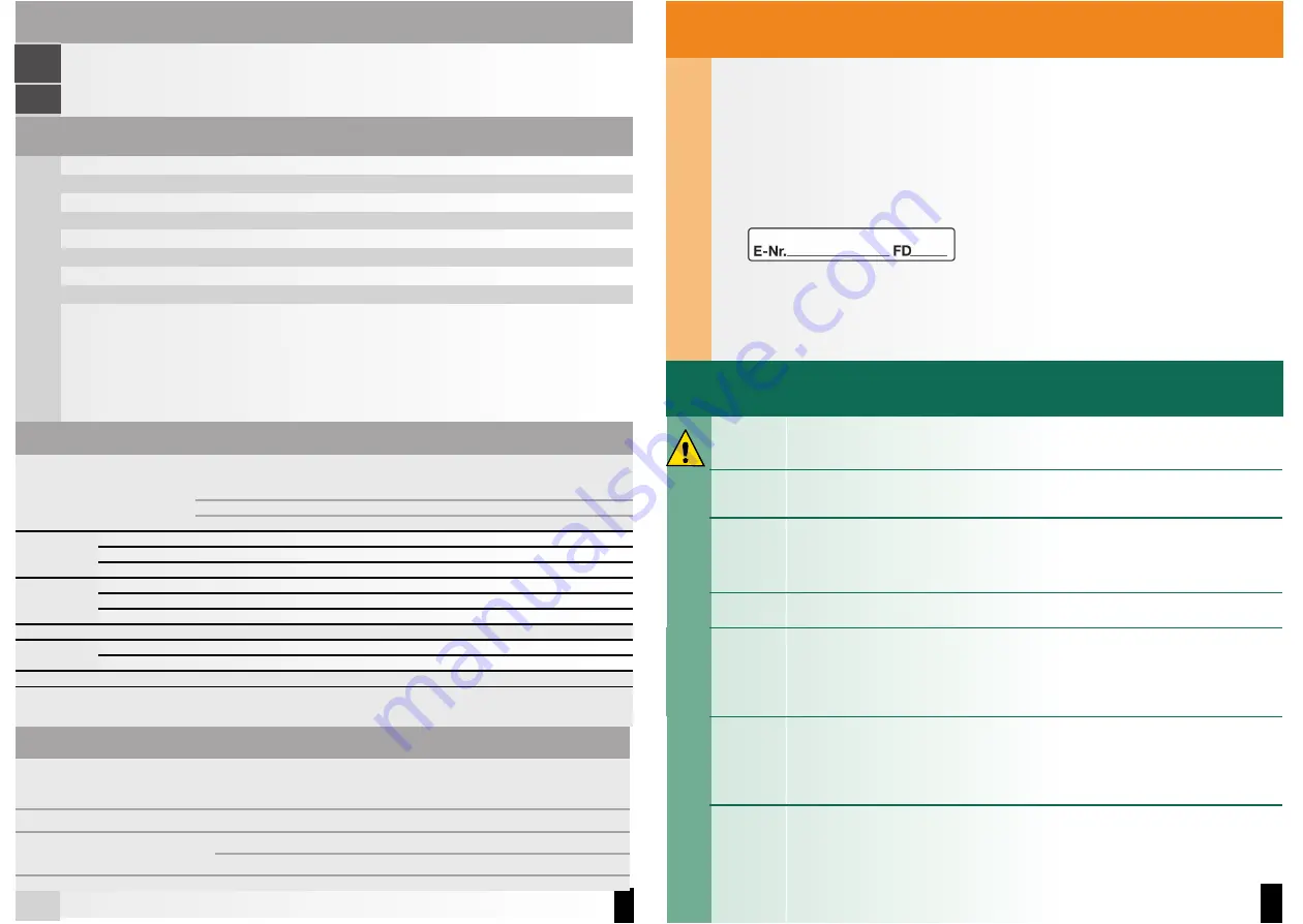 Siemens WT46B209EE Instructions For Installation And Use Manual Download Page 8