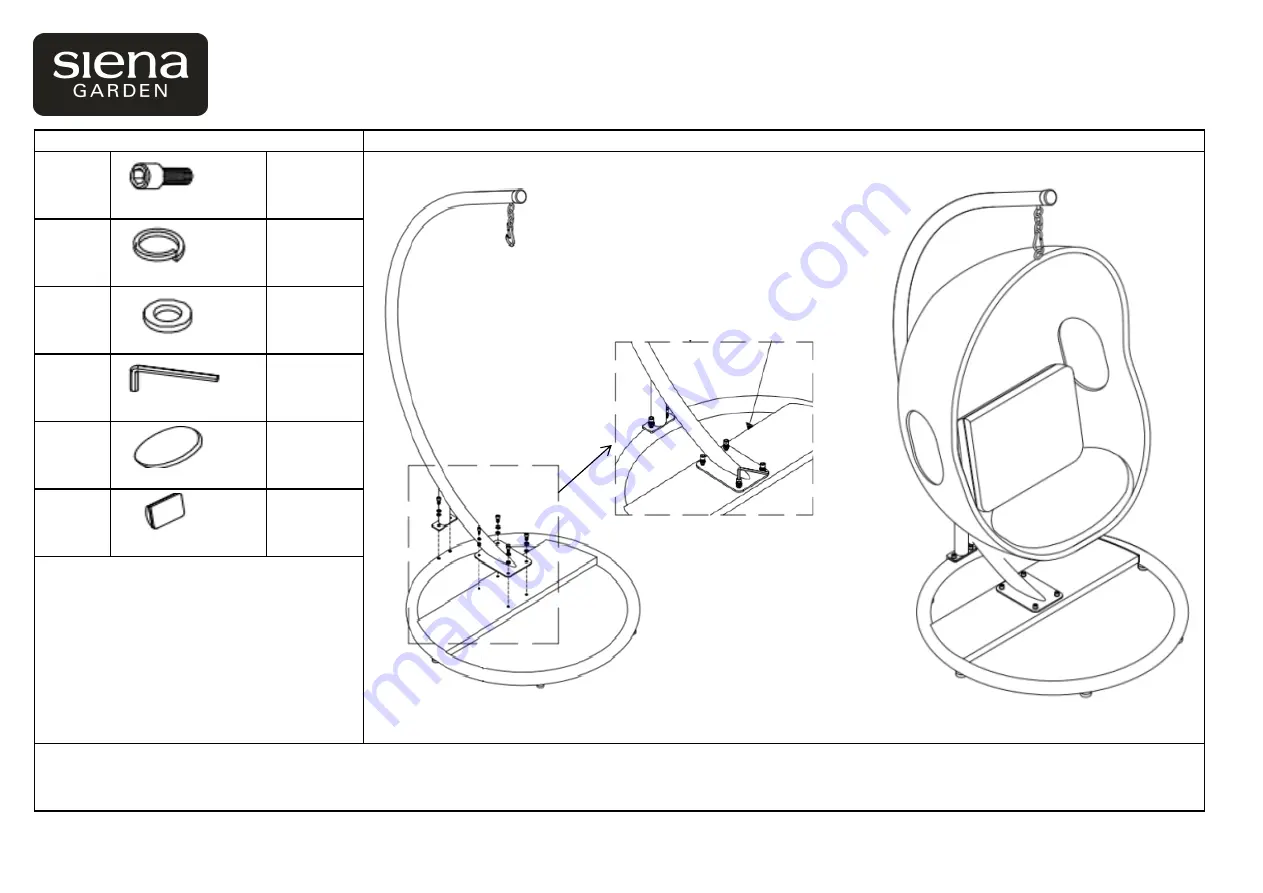 siena GARDEN 672.978 Assembly Instruction Download Page 2