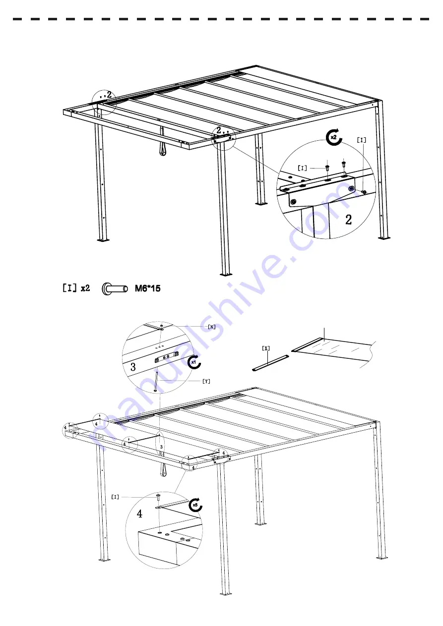 siena GARDEN M51792 Assembly Instruction Manual Download Page 16