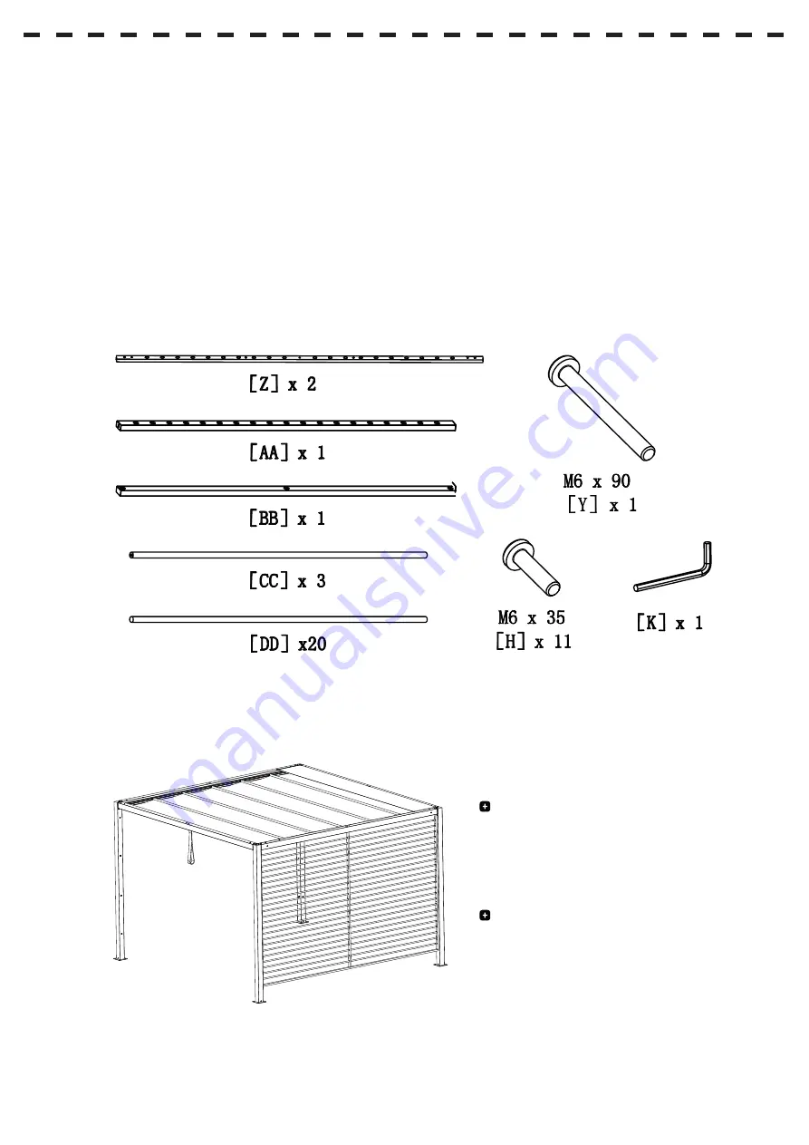 siena GARDEN M51792 Assembly Instruction Manual Download Page 30