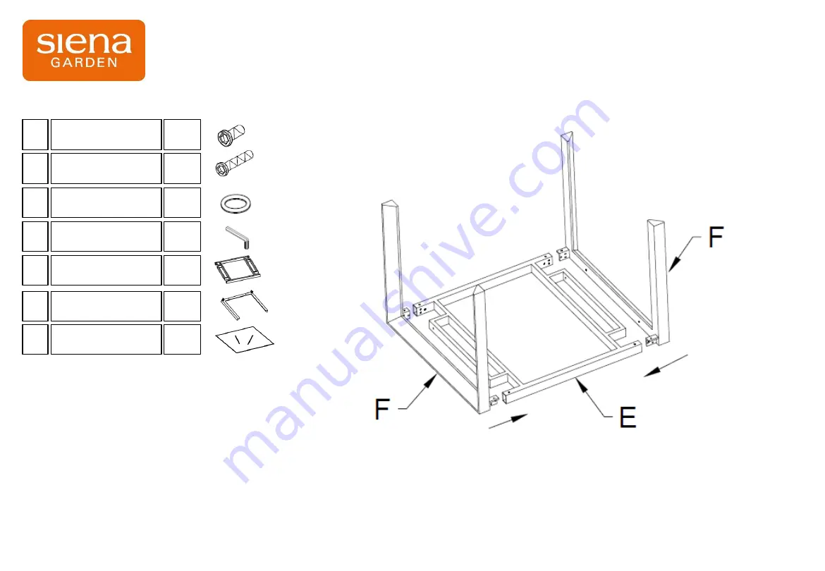 siena GARDEN Ricon M29411 Assembly Instruction Download Page 2