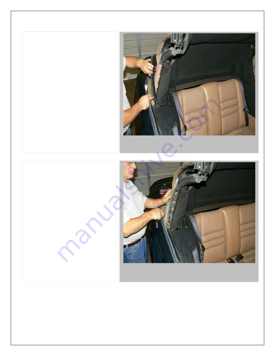 Sierra Convertible Top Installation Manual Download Page 5