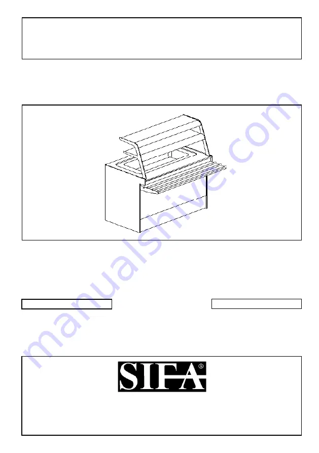 SIFA 1250 User Manual Download Page 1