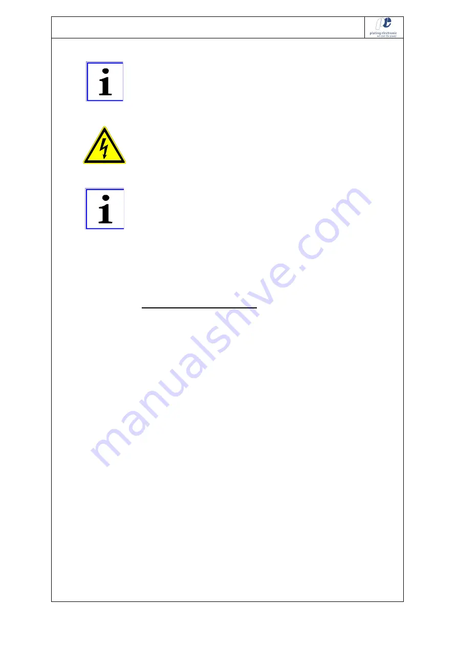 SIFCO ASC TechnoPlate Power Pack  6030A20V Скачать руководство пользователя страница 7