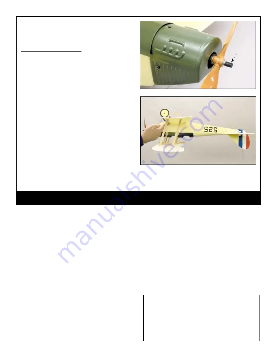 SIG Curtiss Jenny Assembly Manual Download Page 12