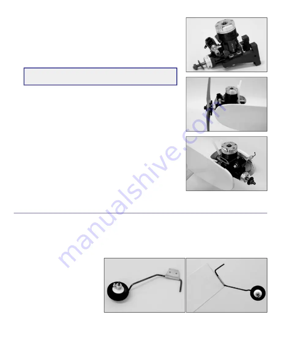 SIG FOUR-STAR 40 ARF Assembly Manual Download Page 9