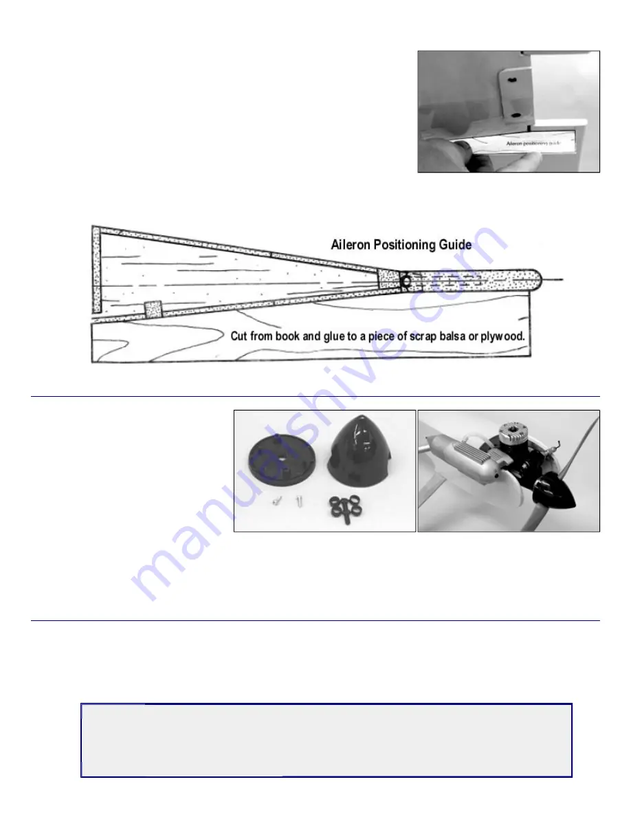 SIG FOUR-STAR 40 ARF Assembly Manual Download Page 13