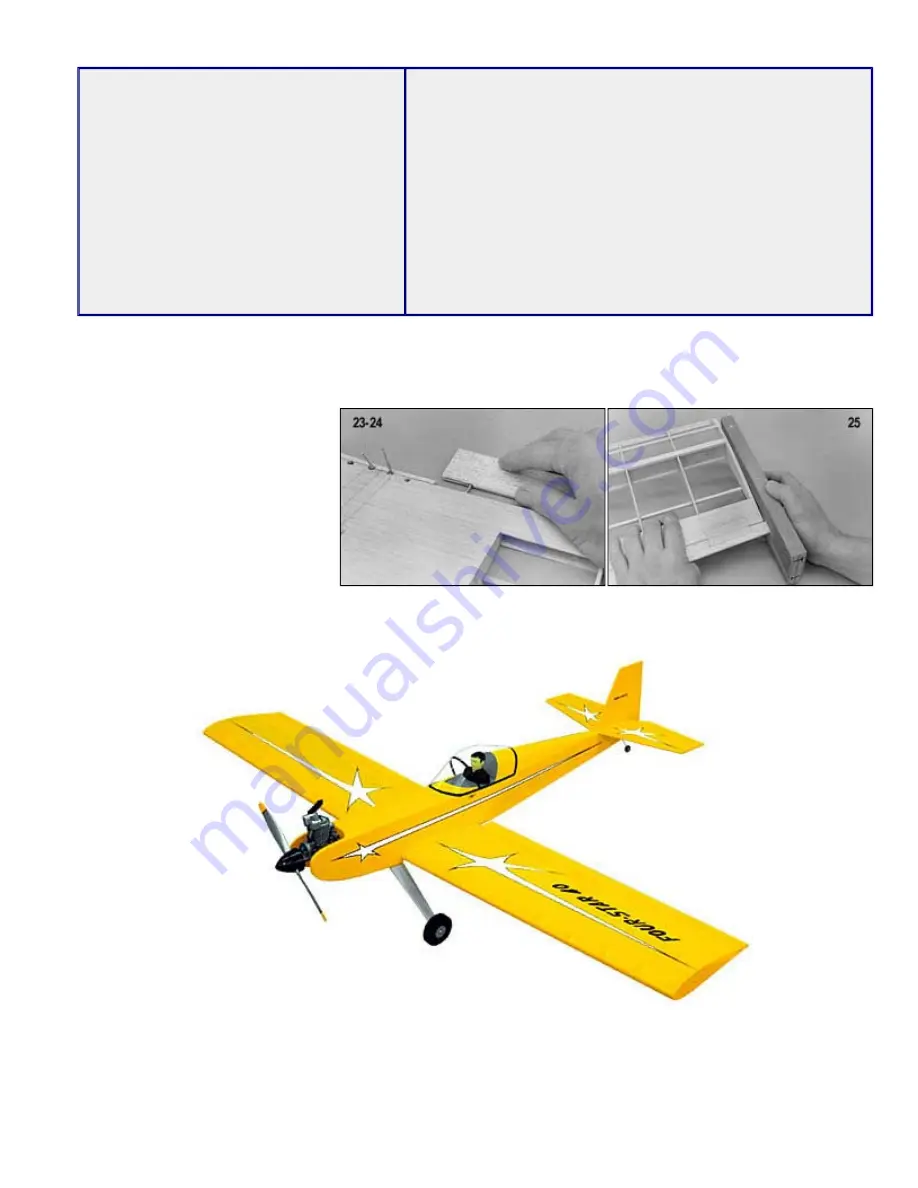 SIG Four-Star 40 SIGRC44 Building And Flying Instructions Download Page 10