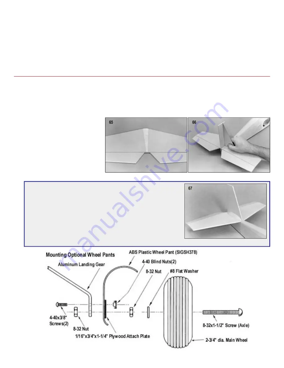 SIG Four-Star 40 SIGRC44 Building And Flying Instructions Download Page 18