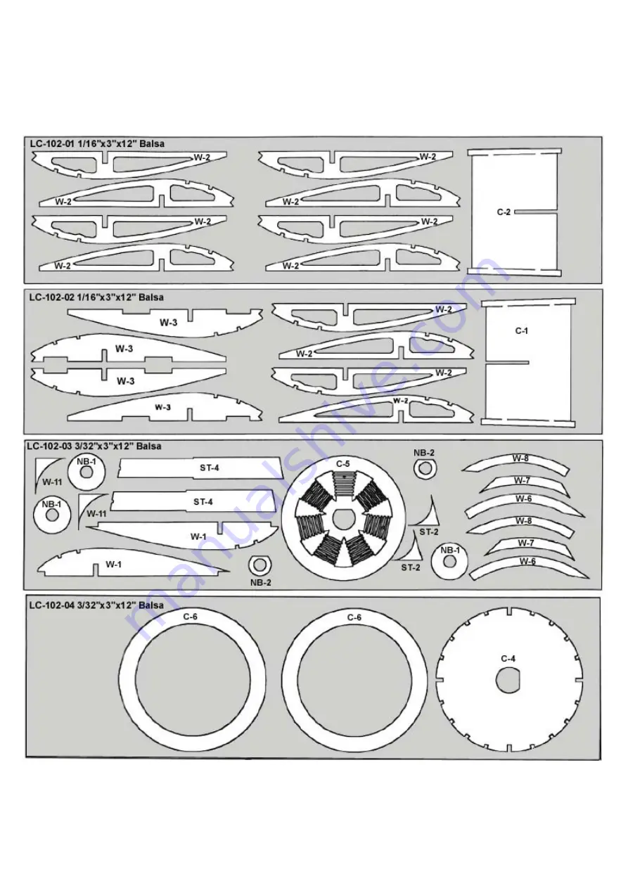 SIG HERR FAIRCHILD 24 Assembly Instructions Manual Download Page 2