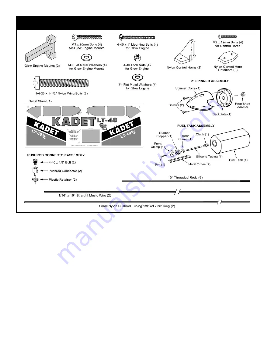 SIG KADET LT-40 EG Assembly Manual Download Page 5