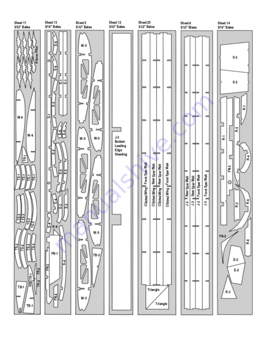 SIG Piper J3 Cub Building And Flying Instructions Download Page 9