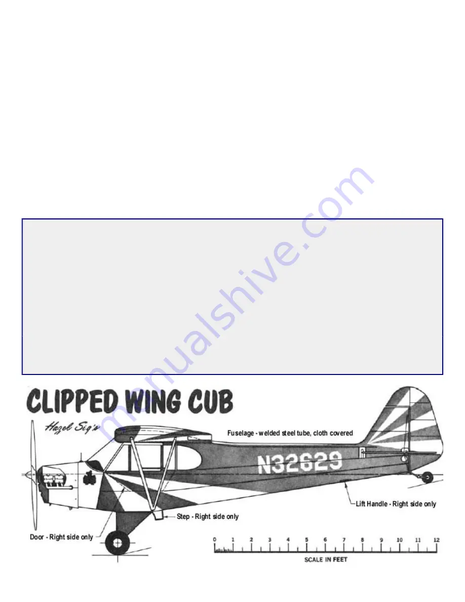 SIG Piper J3 Cub Building And Flying Instructions Download Page 41