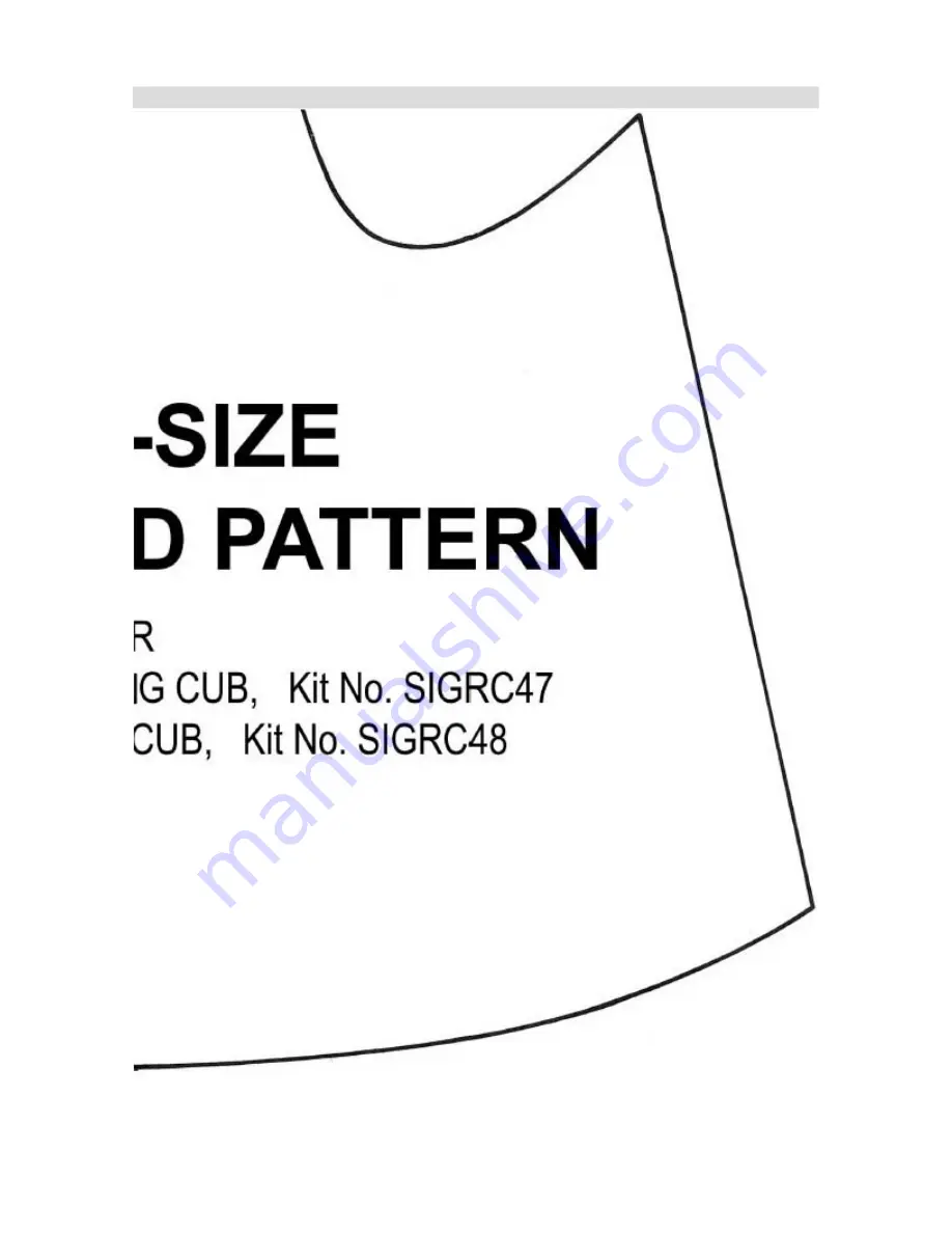 SIG Sigrc47 Building And Flying Instructions Download Page 32