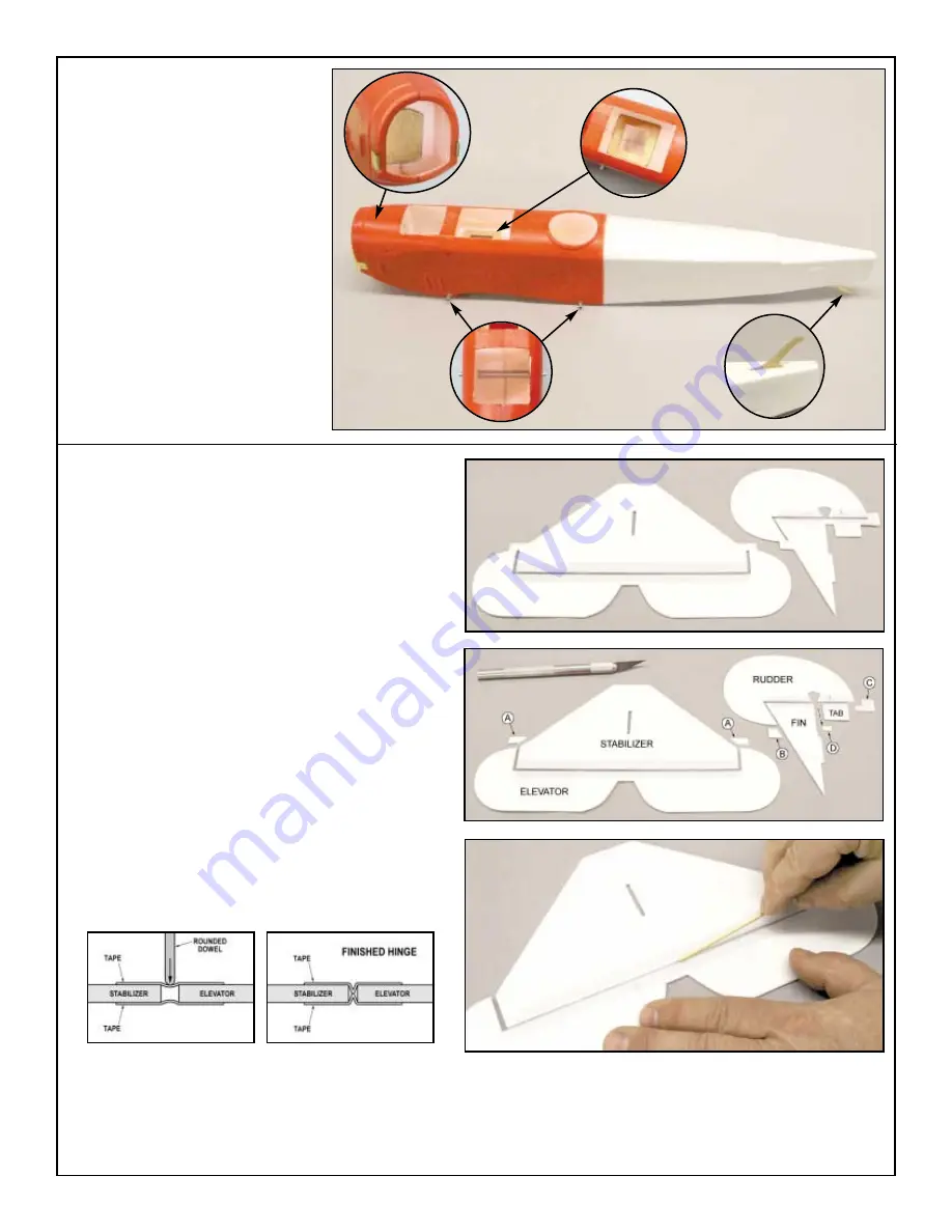 SIG SIGRC95ARF Fokker D.VII Assembly Manual Download Page 6