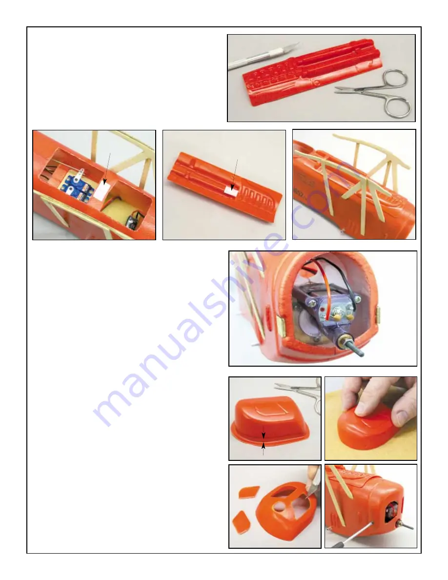 SIG SIGRC95ARF Fokker D.VII Assembly Manual Download Page 10