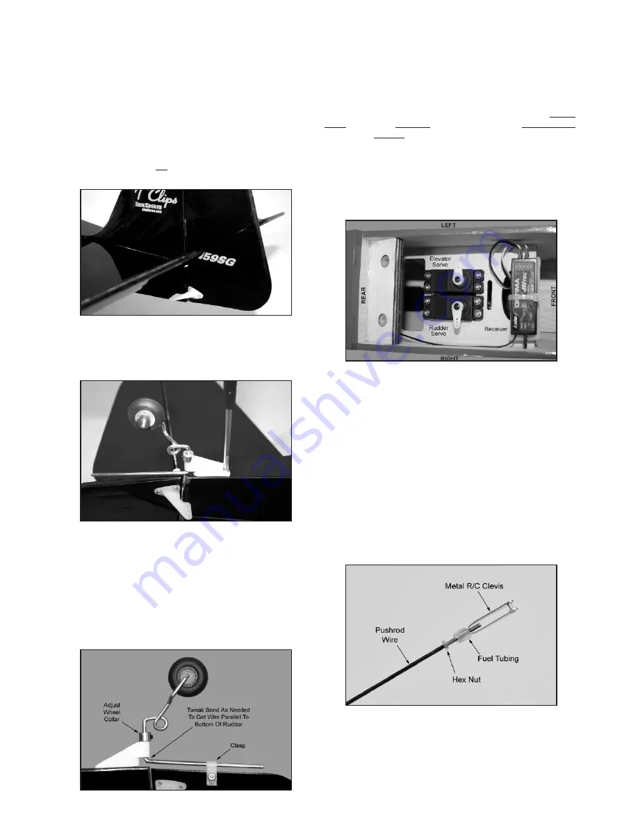 SIG T-Clips EP ARF Assembly Manual Download Page 8