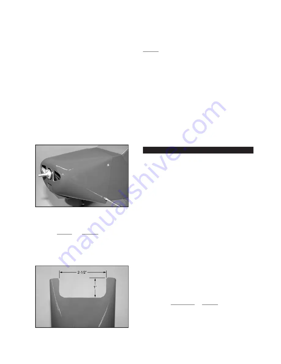 SIG T-Clips EP ARF Assembly Manual Download Page 12