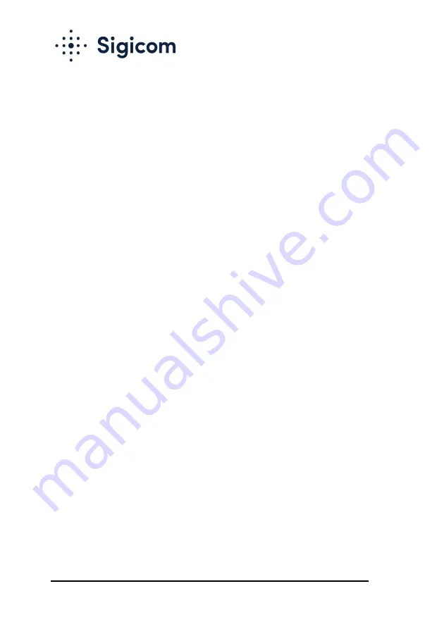 Sigicom 080-05220-0 Manual Download Page 4