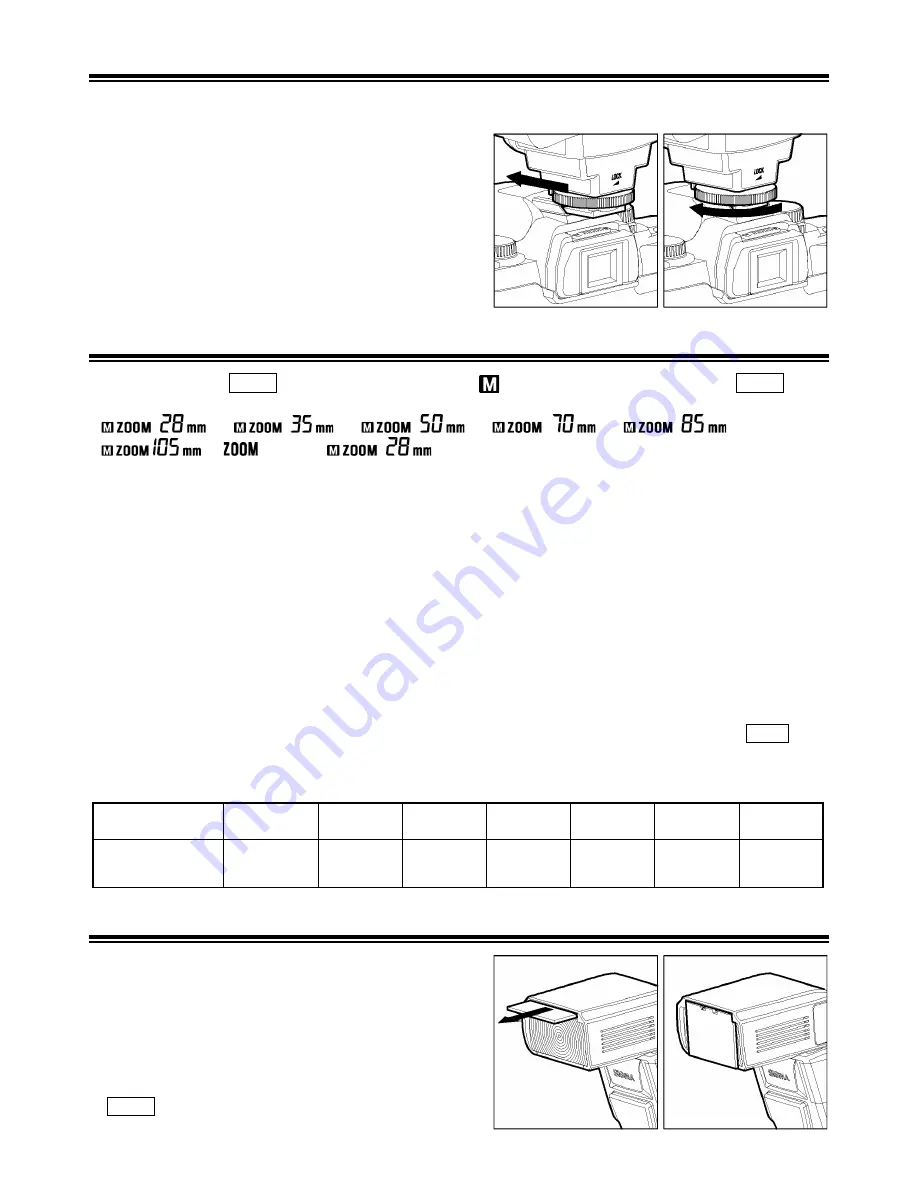 Sigma EF-500 Instructions Manual Download Page 28