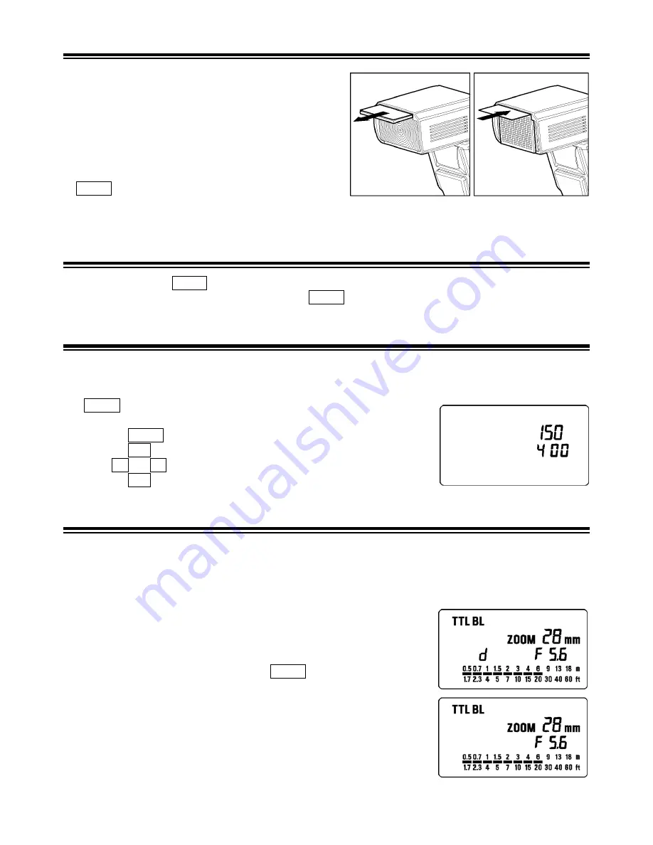 Sigma EF-610 - NA-ITTL Instructions Manual Download Page 6