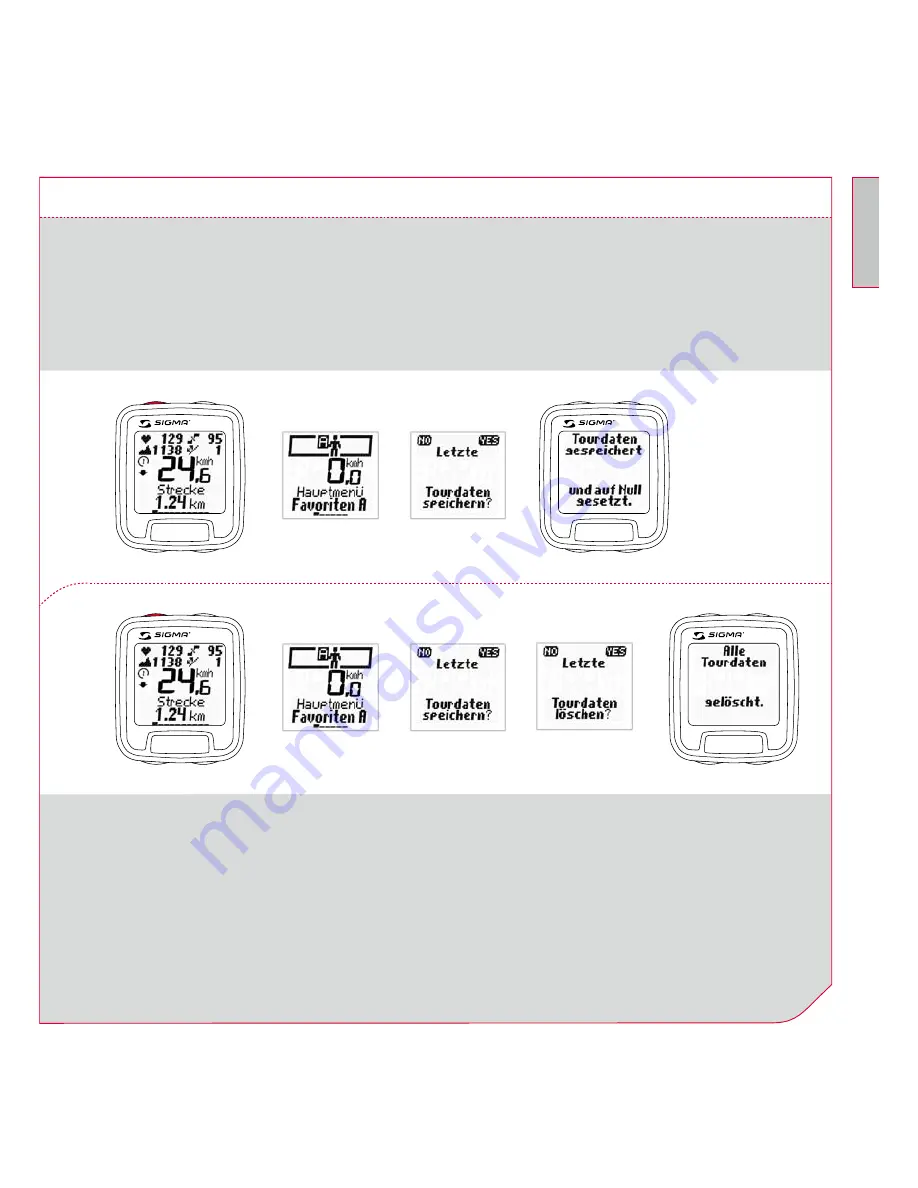 Sigma ROX 9.0 Instruction Manual Download Page 25