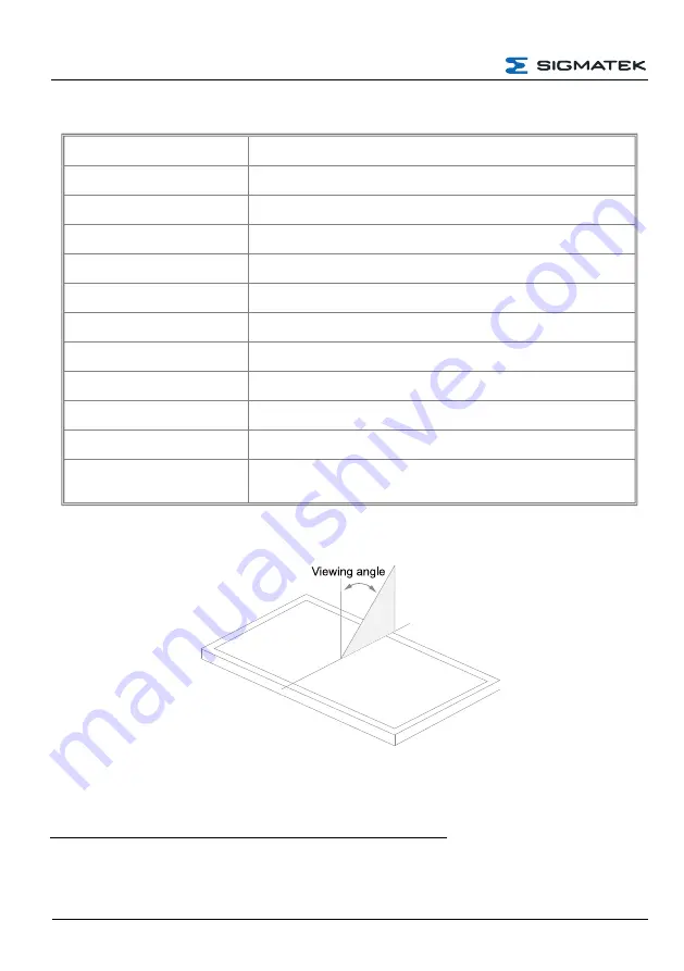 SIGMATEK HGT 1053 Operating Manual Download Page 22