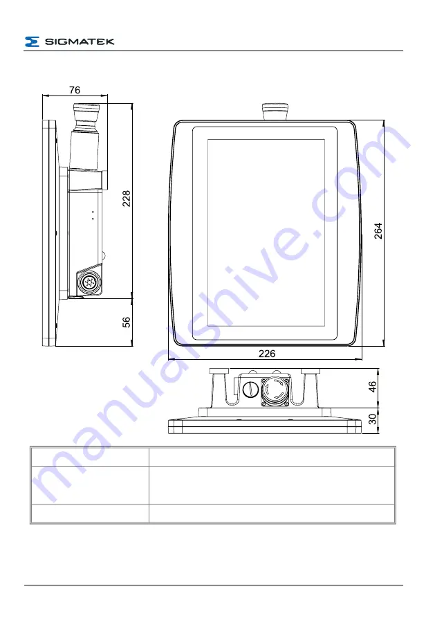 SIGMATEK HGT 1053 Operating Manual Download Page 33