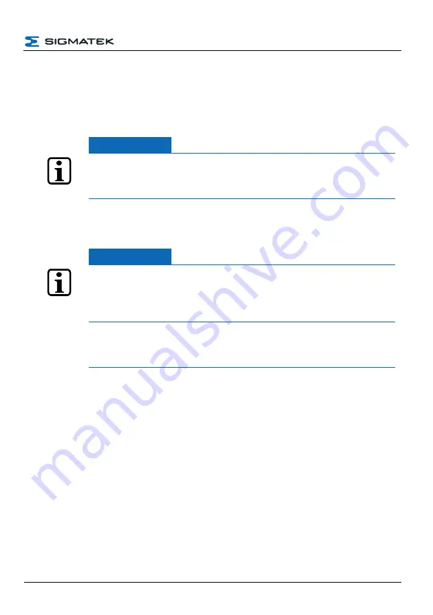 SIGMATEK HGT 1053 Operating Manual Download Page 67