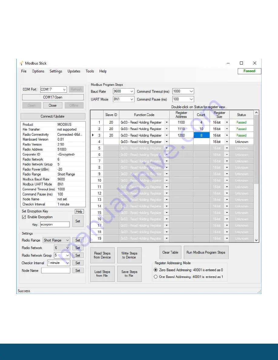 SignalFire MBS-CBBL Interface Manual Download Page 6