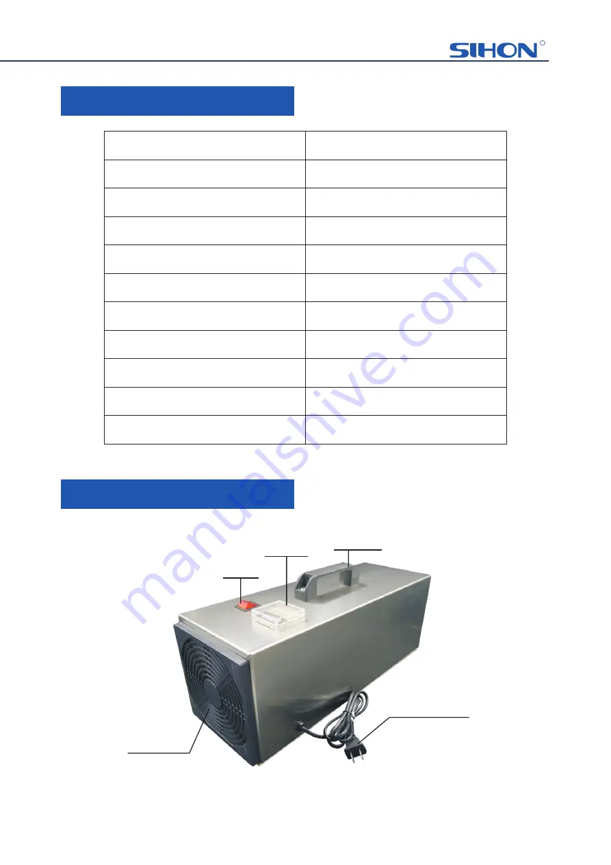 Sihon SO-Q30G Installation Instructions Manual Download Page 6