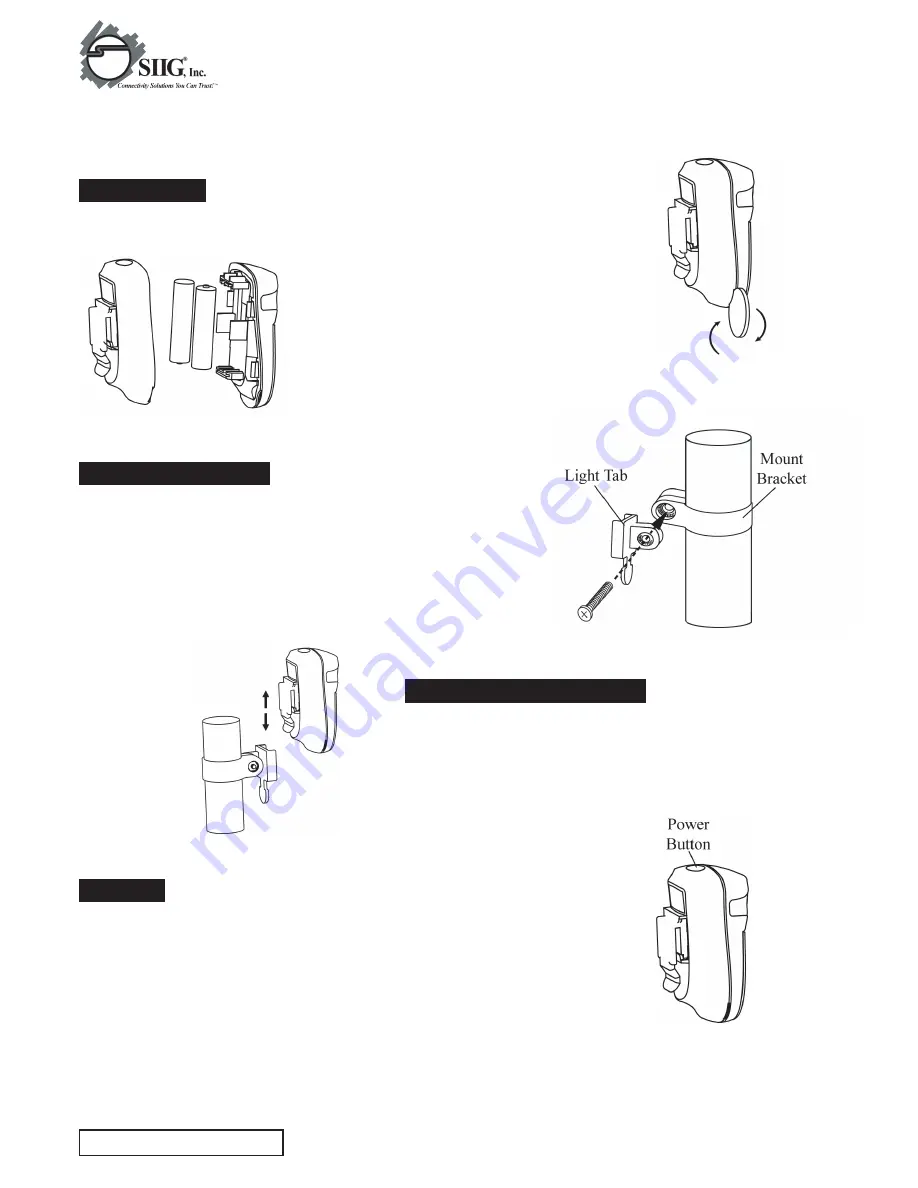 SIIG Ilumina Rear Скачать руководство пользователя страница 1