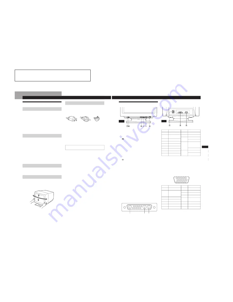 Silicon Graphics GDM-5011P Service Manual Download Page 6