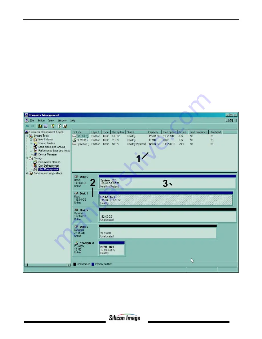 Silicon Image SATA RAID FOR SILICON IMAGE Manual Download Page 19