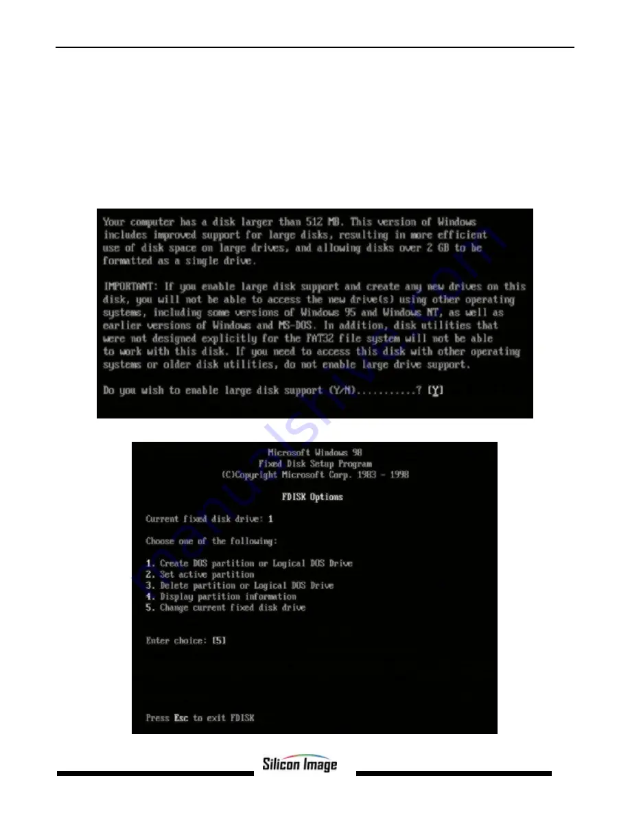 Silicon Image SATA RAID FOR SILICON IMAGE Manual Download Page 27