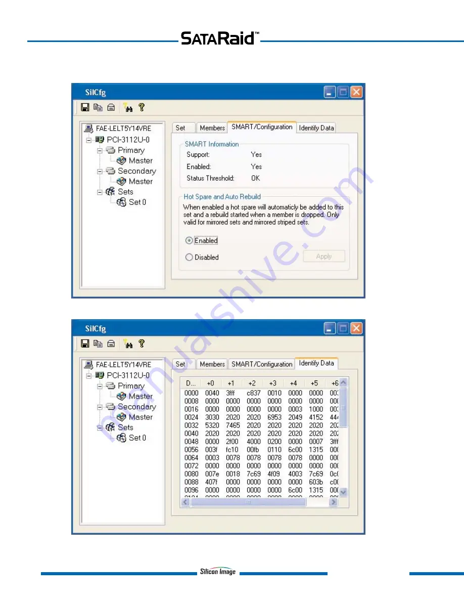 Silicon Image SataRaid User Manual Download Page 32