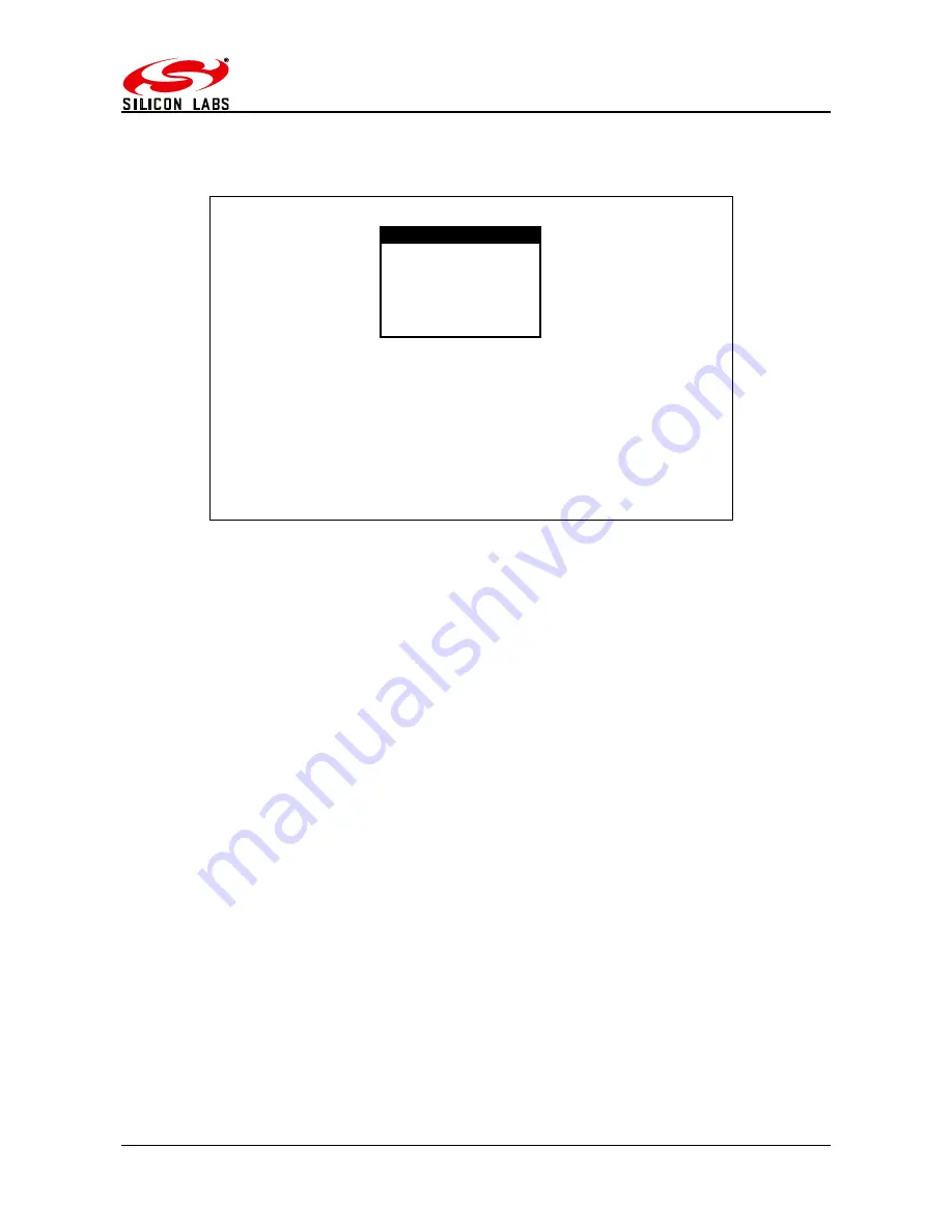 Silicon Laboratories TG-RF-PM-501 Product Manual Download Page 35