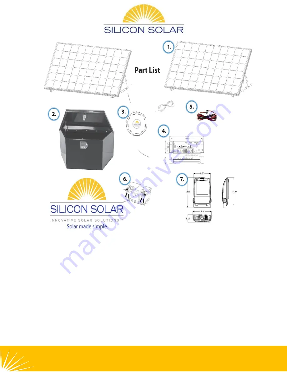 Silicon Solar EnviroLight Installation Manual Download Page 2