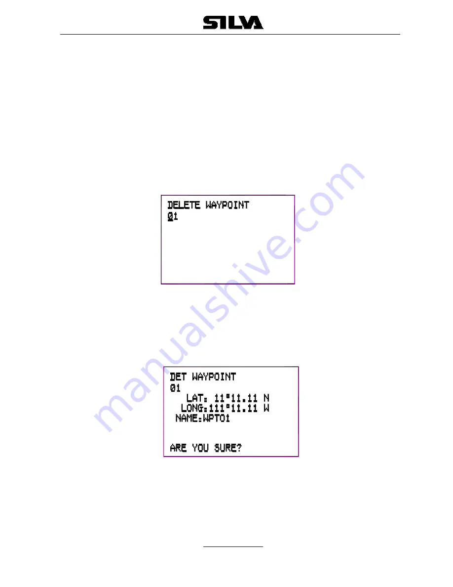 Silva s15 Operation Manual Download Page 42