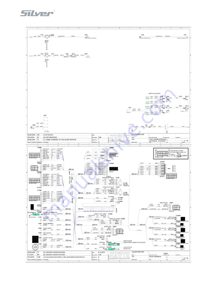 Silver Raptor DCZ Owner'S Manual Download Page 126