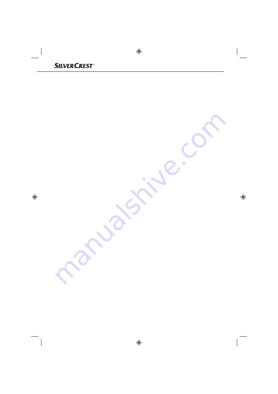 Silvercrest 100114 Operating Instructions Manual Download Page 11