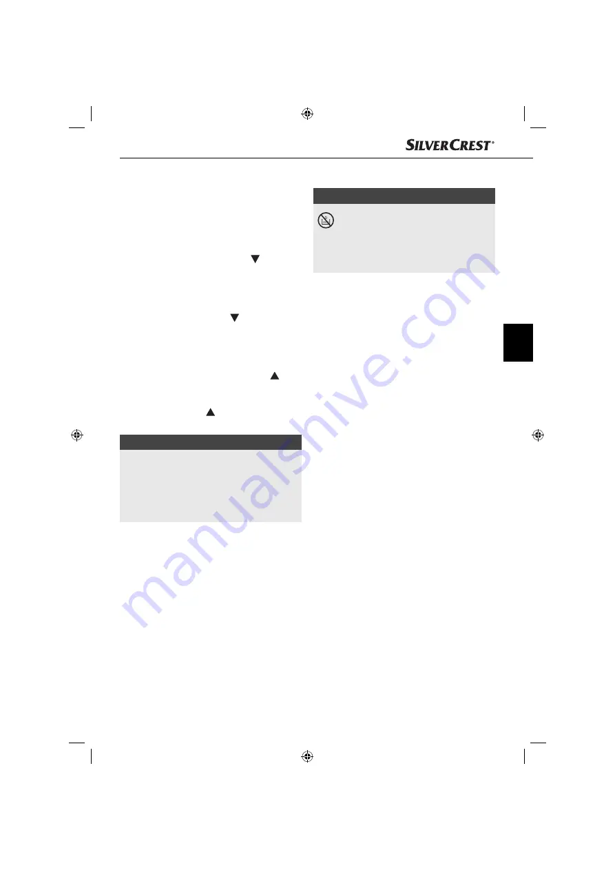 Silvercrest 100655 Operating Instructions Manual Download Page 32