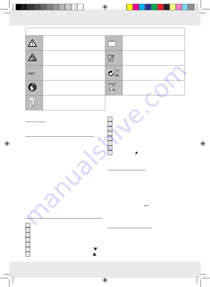 Silvercrest 103519 Operation And Safety Notes Download Page 19