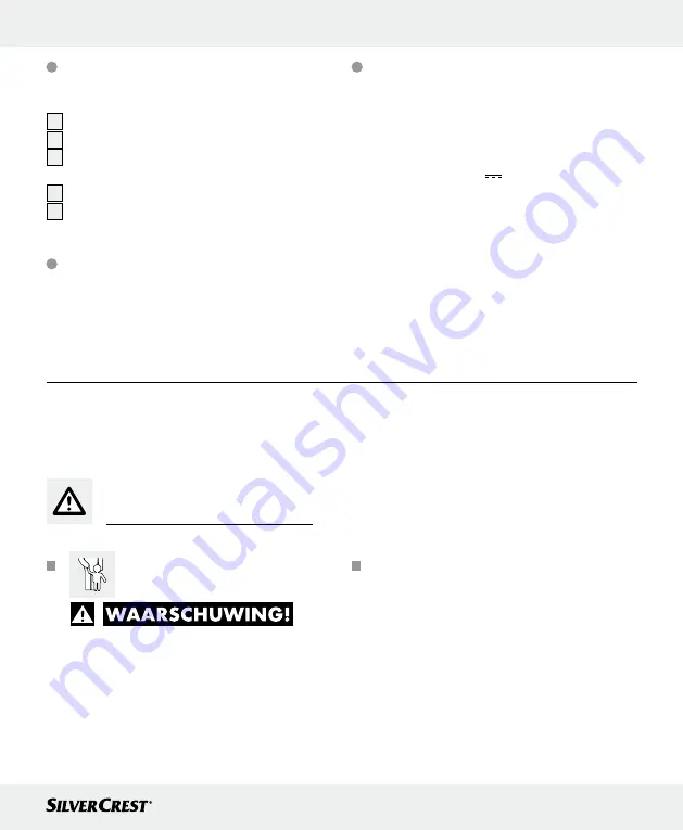 Silvercrest 104638 Operation And Safety Notes Download Page 49