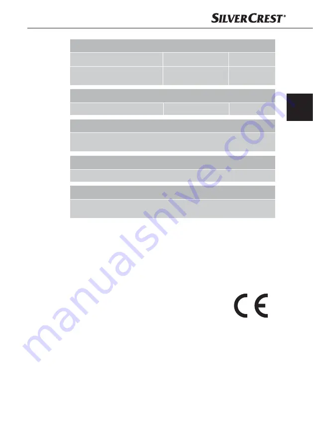 Silvercrest 106770 Operating Instructions Manual Download Page 85