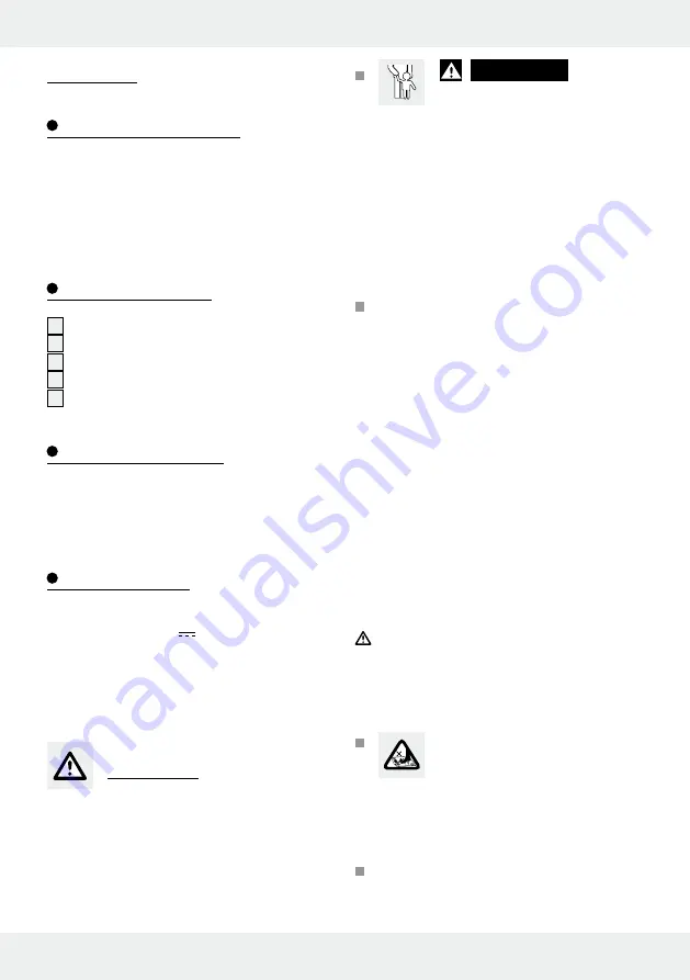 Silvercrest 109650 Operation And Safety Notes Download Page 14